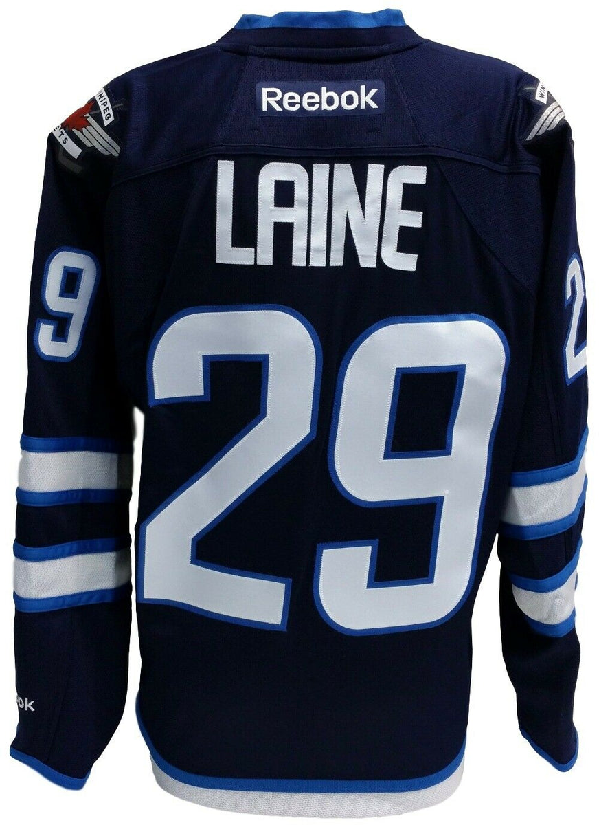 Sports Integrity Patrik Laine Unsigned Winnipeg Jets Reebok Premier Jersey Size X-Large 19245