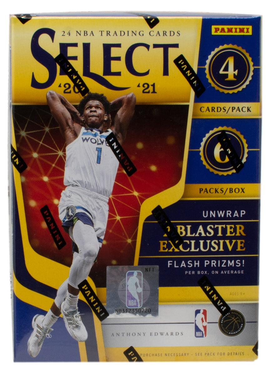 2020-21 Panini Select NBA Basketball Card Blaster Box - Sports