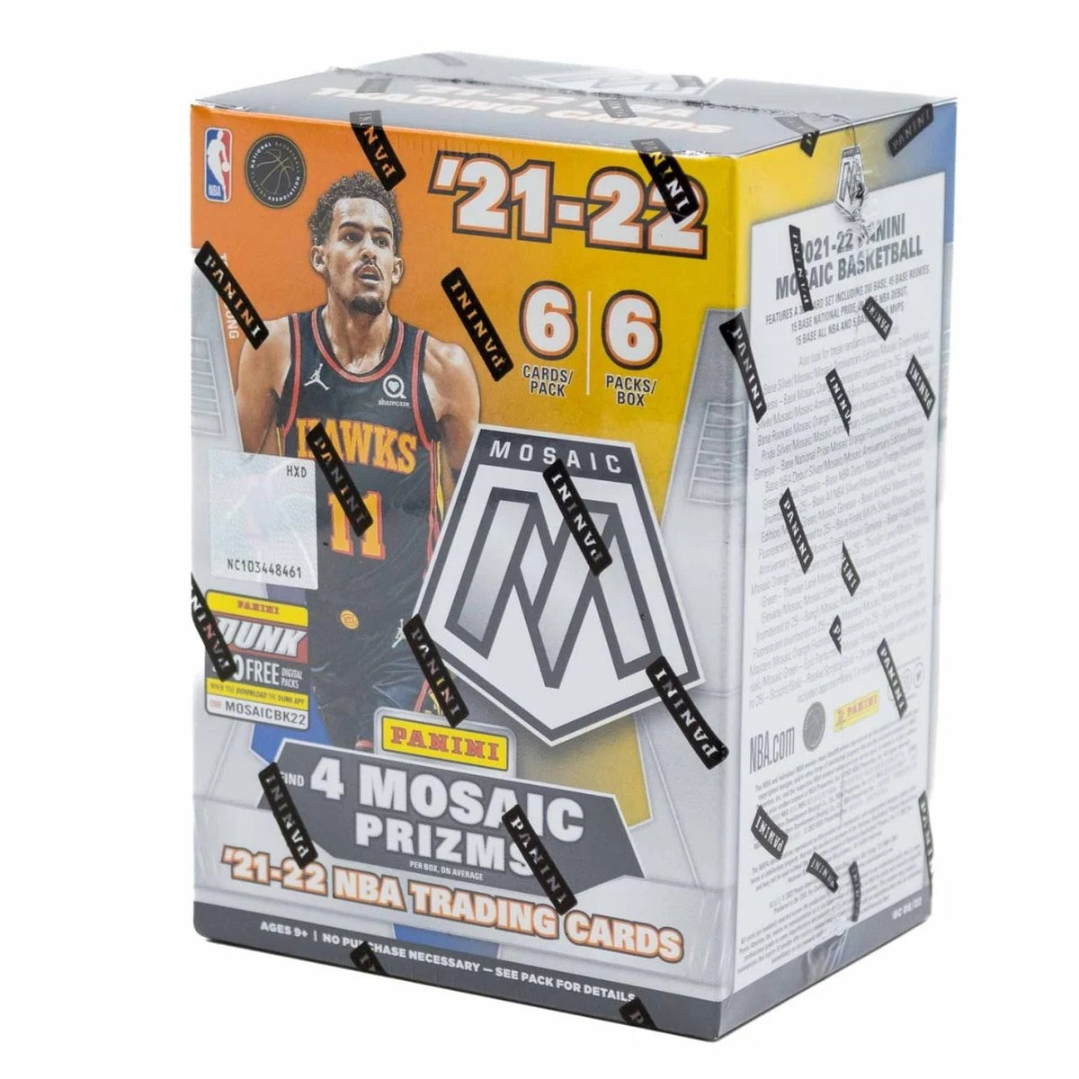 2021-22 Panini Mosaic NBA Basketball Blaster Box