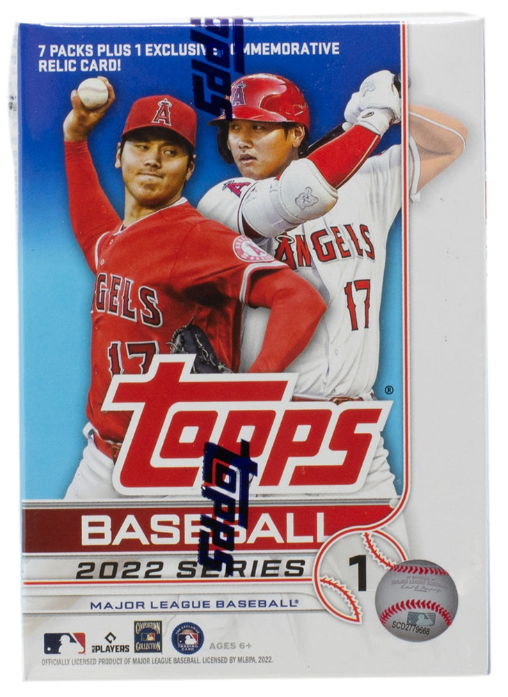 2022 Topps Baseball Updates Relic Box