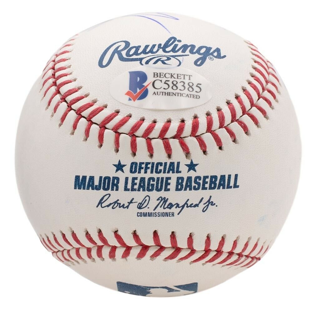 Rawlings MLB Official Game Baseball w/ Display Case