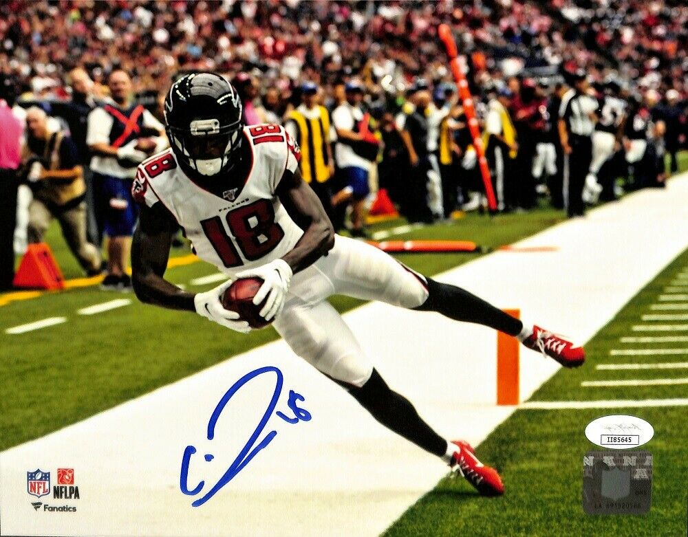 Calvin Ridley Autographed Atlanta Falcons Jersey