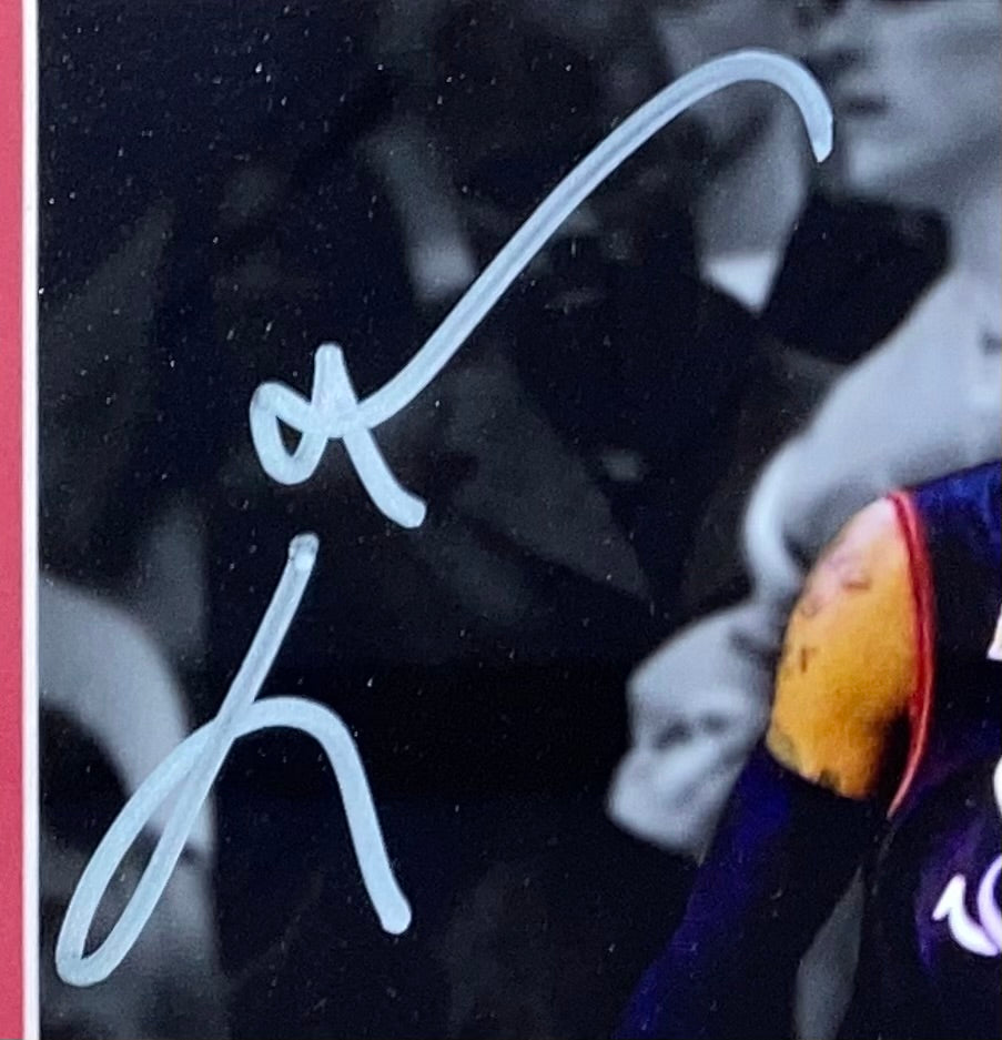 Allen Iverson Signed 8x10 Philadelphia Lue Step Over Photo JSA ITP at  's Sports Collectibles Store