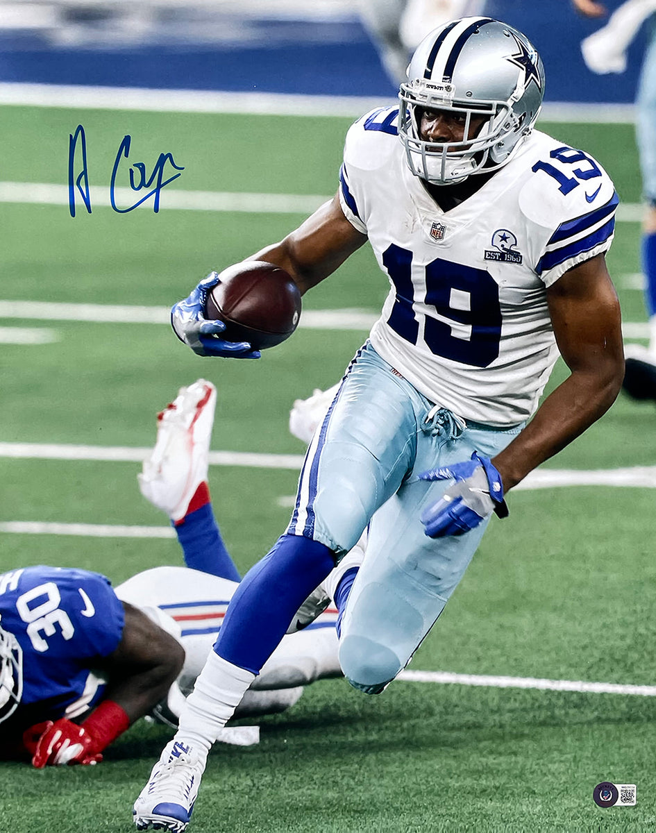 Amari Cooper Autographed and Framed Dallas Cowboys Jersey