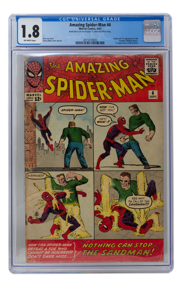 Spider-Man slabbed graded comic purchases CGC 8.5