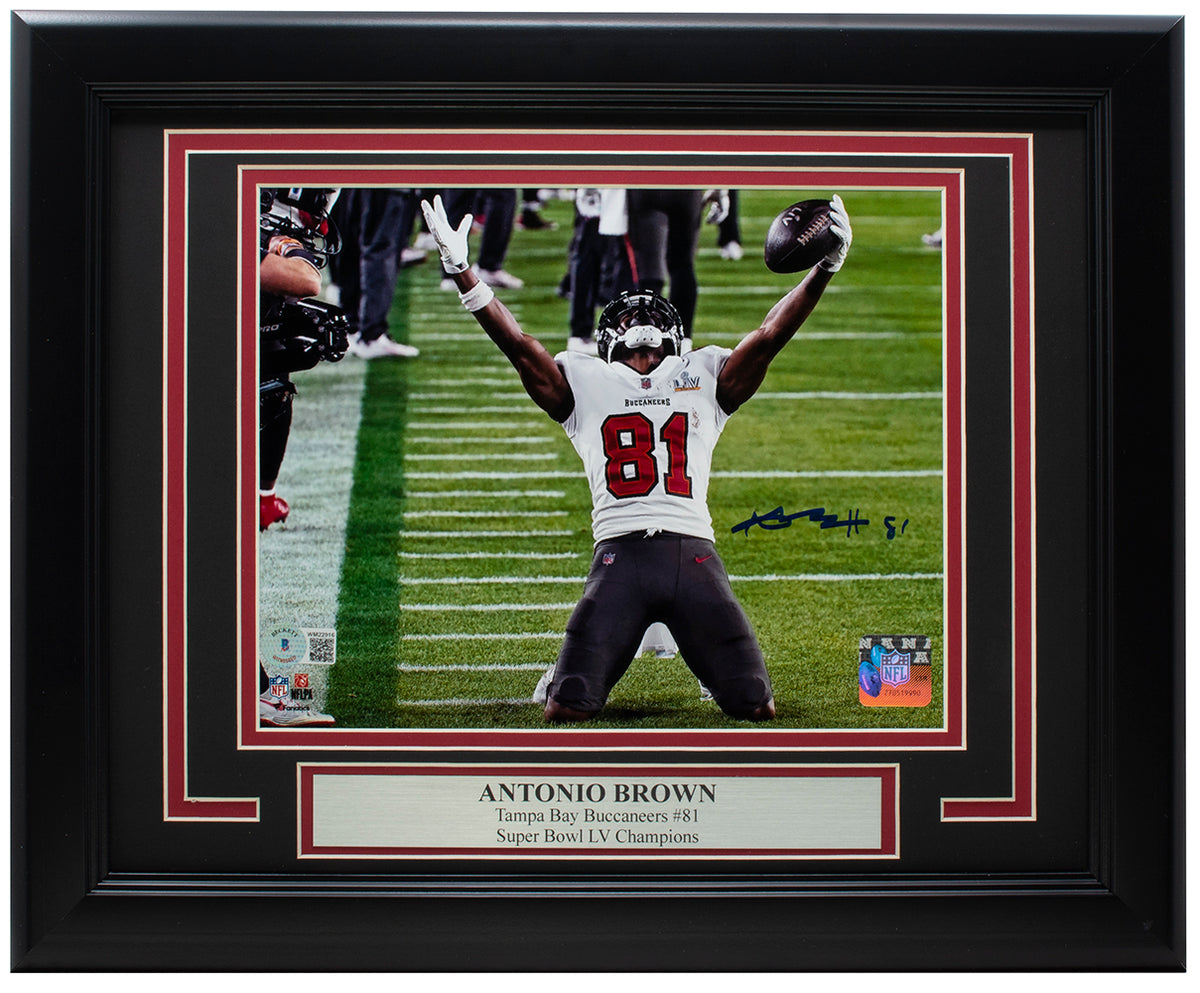 Antonio Brown Signed Framed 8x10 Tampa Bay Buccaneers Photo BAS – Sports  Integrity