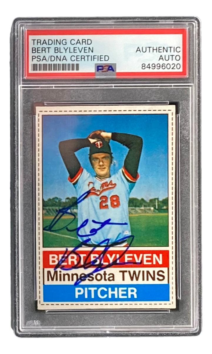 WHEN TOPPS HAD (BASE)BALLS!: 1976 TRADED- BERT BLYLEVEN