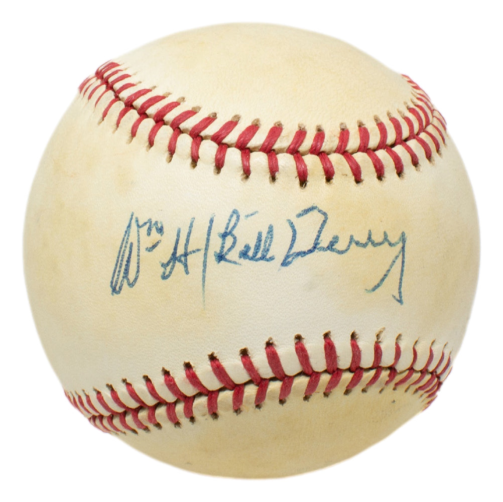 Bill Terry Signed New York Giants National League Baseball BAS