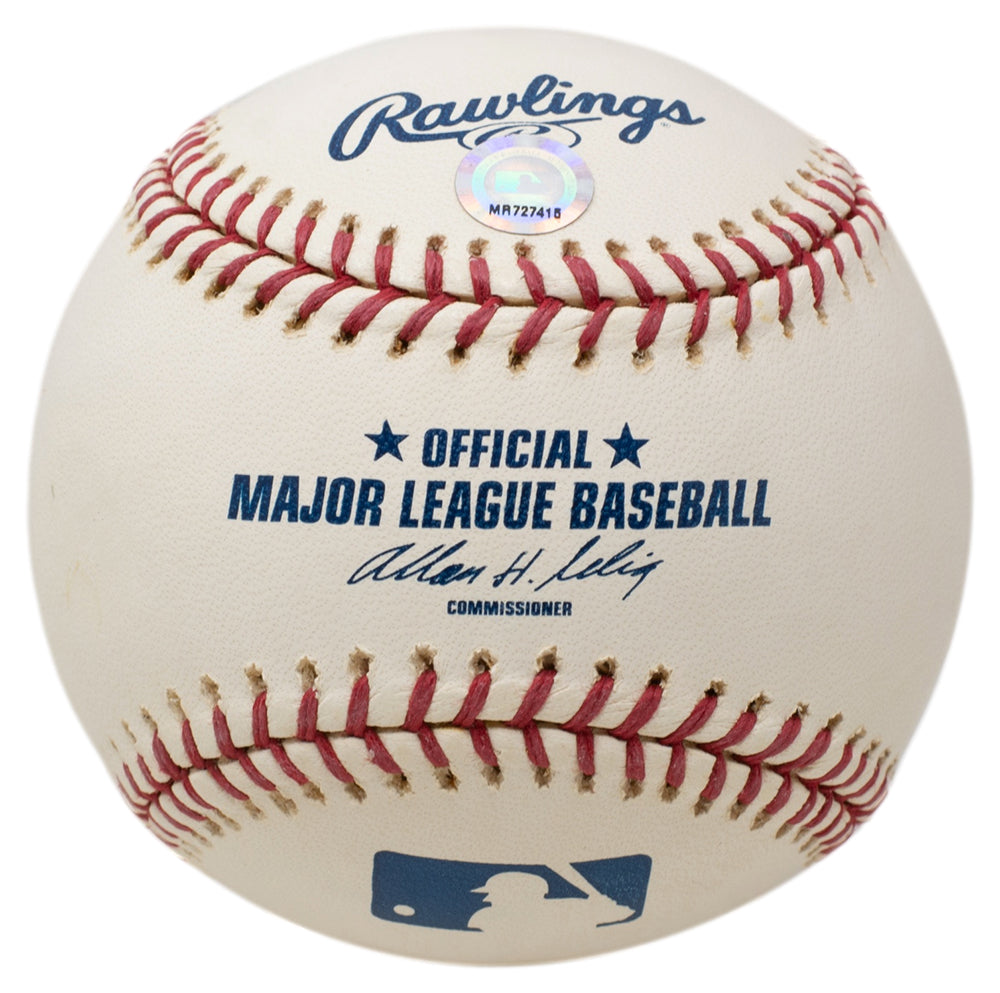 Bob Feller autographed MLB baseball HOF 62 – LW Sports