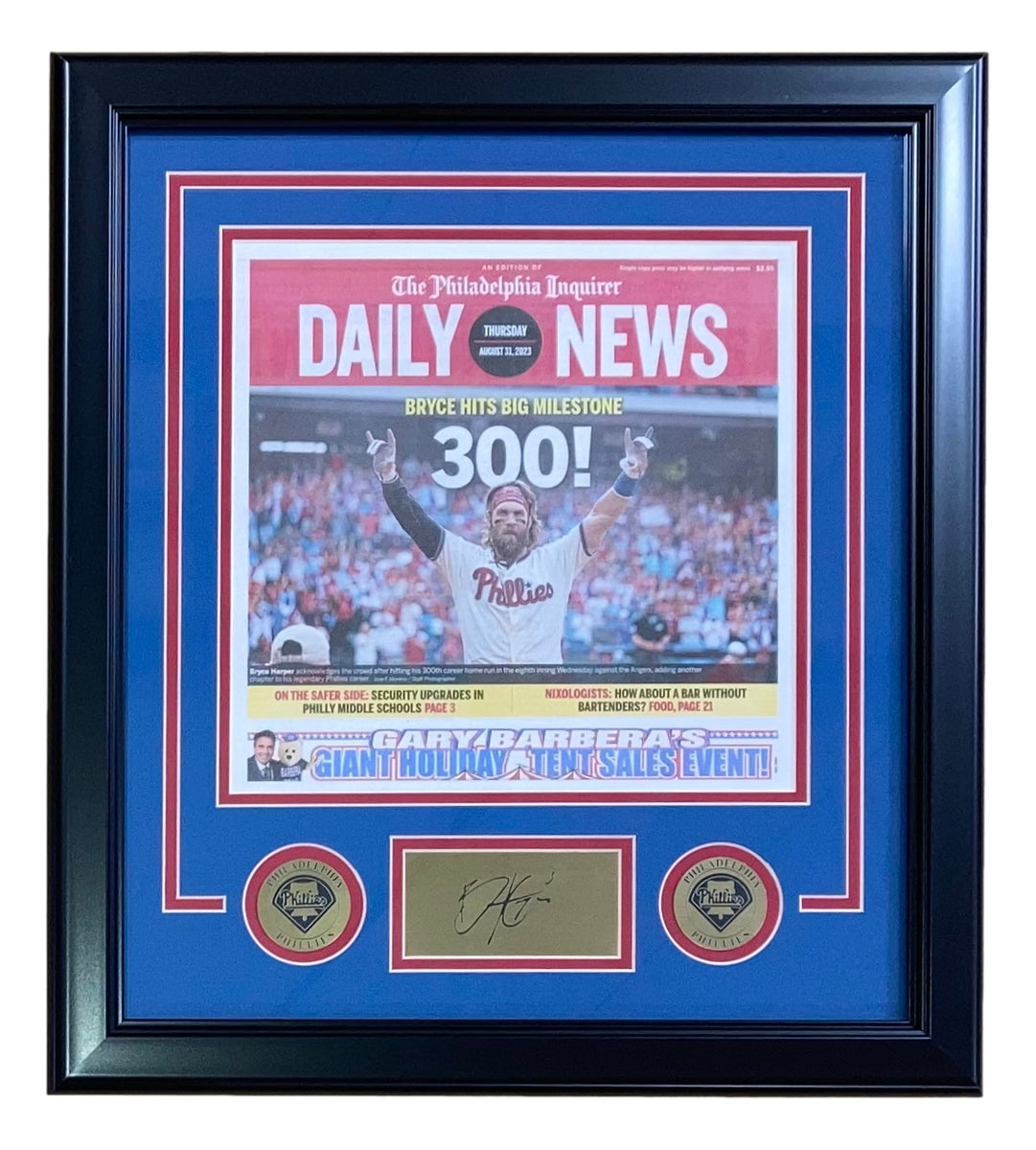 Bryce Harper Reaches 300th Home Run Milestone