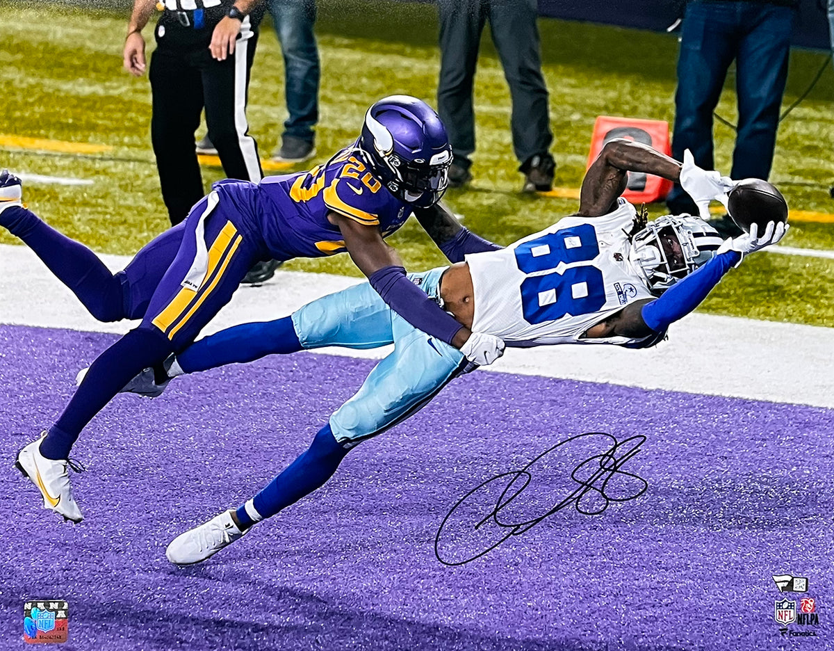 CeeDee Lamb Signed Dallas Cowboys 16x20 Touch Down Photo Fanatics