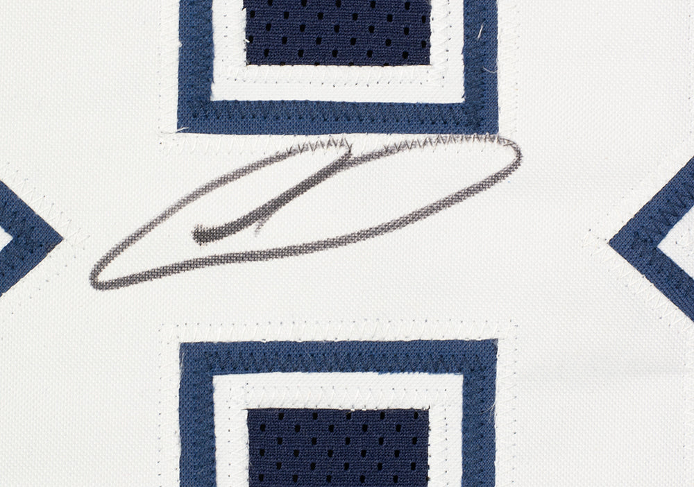 : Ceedee Lamb Dallas Cowboys Signed Autograph Custom Jersey Blue  JSA Certified : Sports & Outdoors