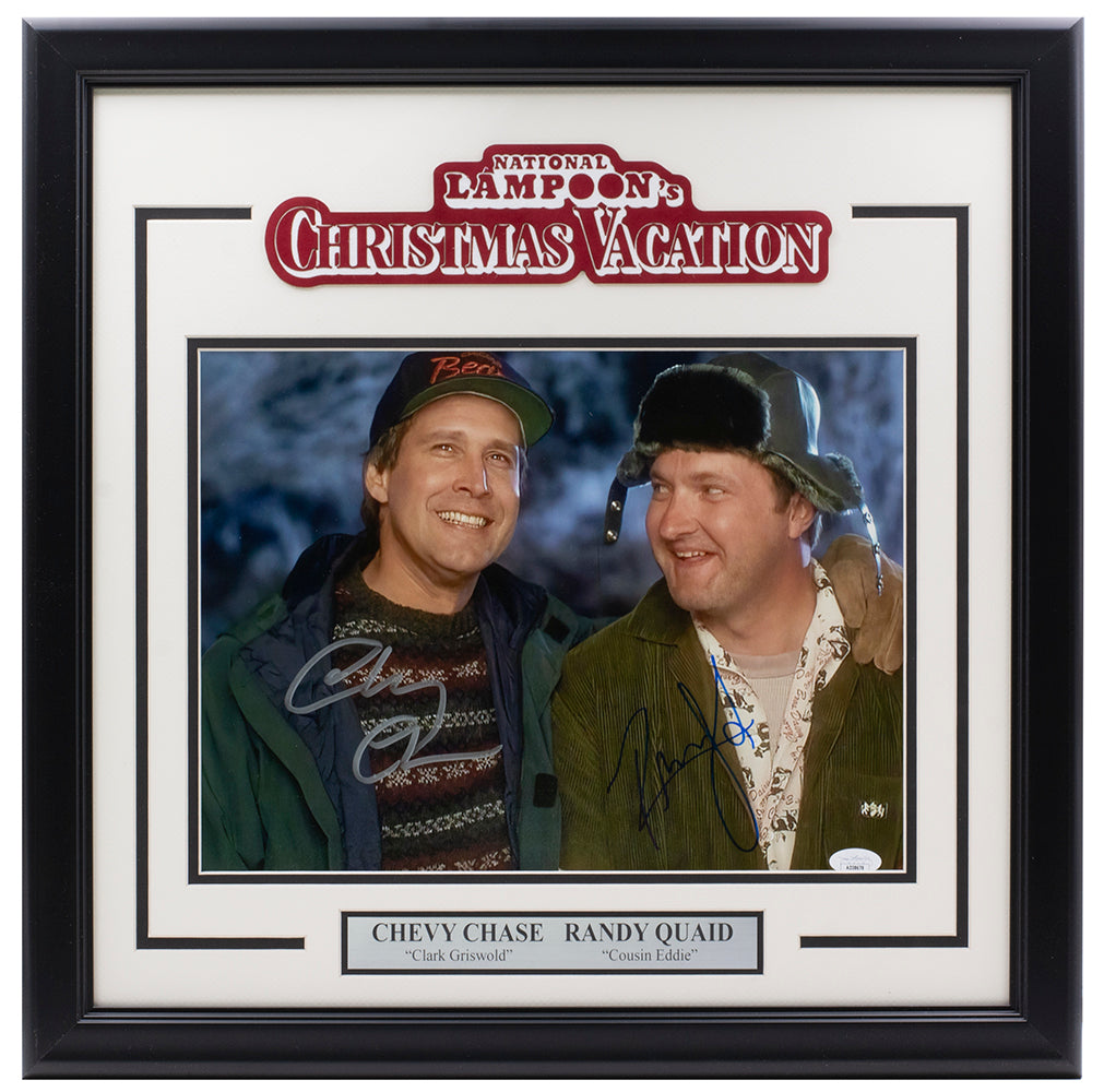 Chevy Chase Signed White Custom Griswold Lampoons Christmas Vacation J –  Golden Autographs