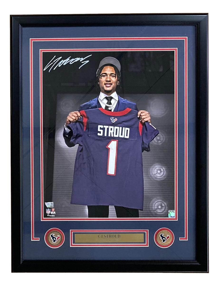 C.J. Stroud Houston Texans Unsigned Draft Night Photograph