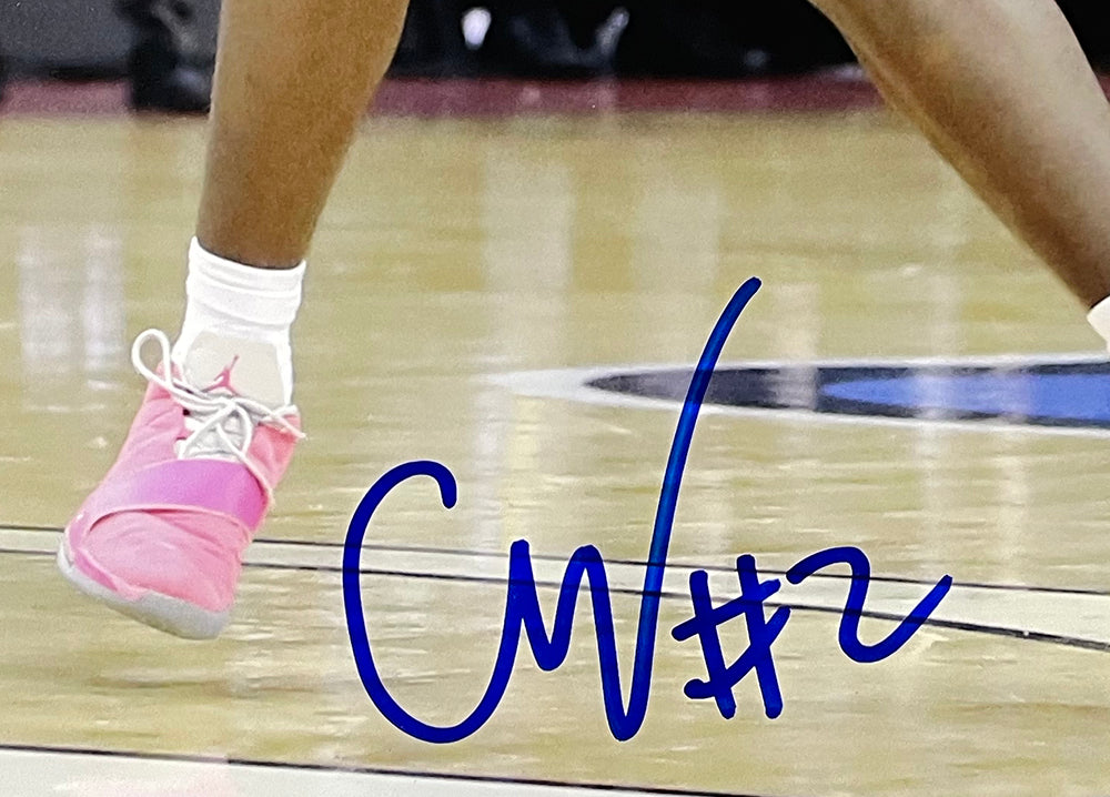 Coby white sale unc pink shoes