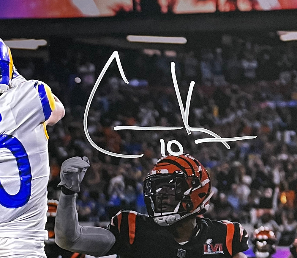 Cooper Kupp Los Angeles Rams Autographed 16 x 20 Super Bowl