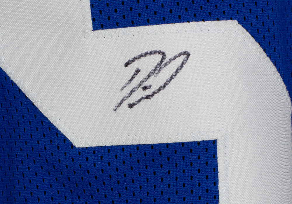 Darius Leonard Signed Custom Blue Pro Style Football Jersey JSA Holo –  Sports Integrity