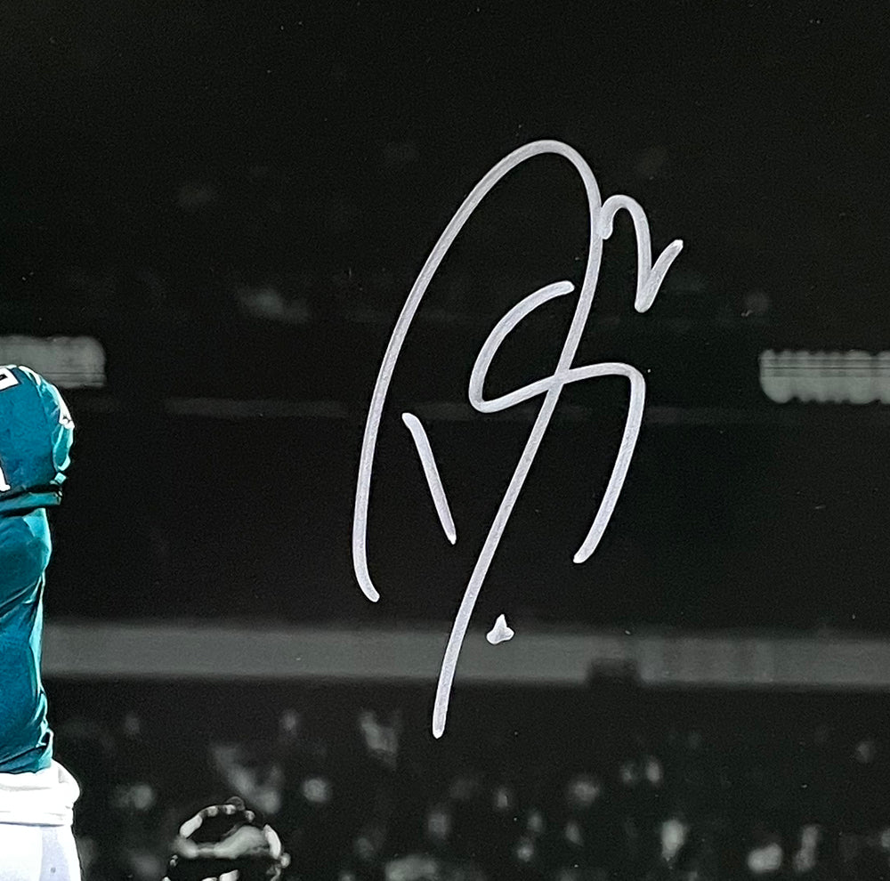 Darius Slay Signed Philadelphia Eagles 8x10 Spotlight Football Photo BAS