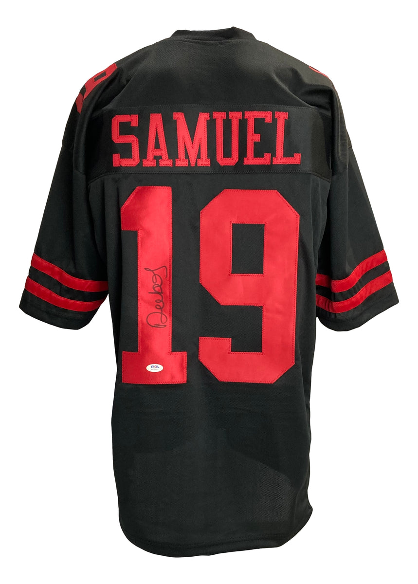 Deebo Samuel Signed Custom Red Pro Style Football Jersey JSA – Sports  Integrity