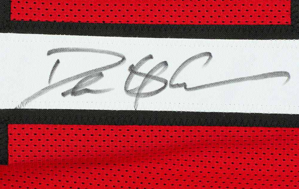 Deion Sanders Autographed Red Pro Style Jersey (BAS COA) — Ultimate  Autographs