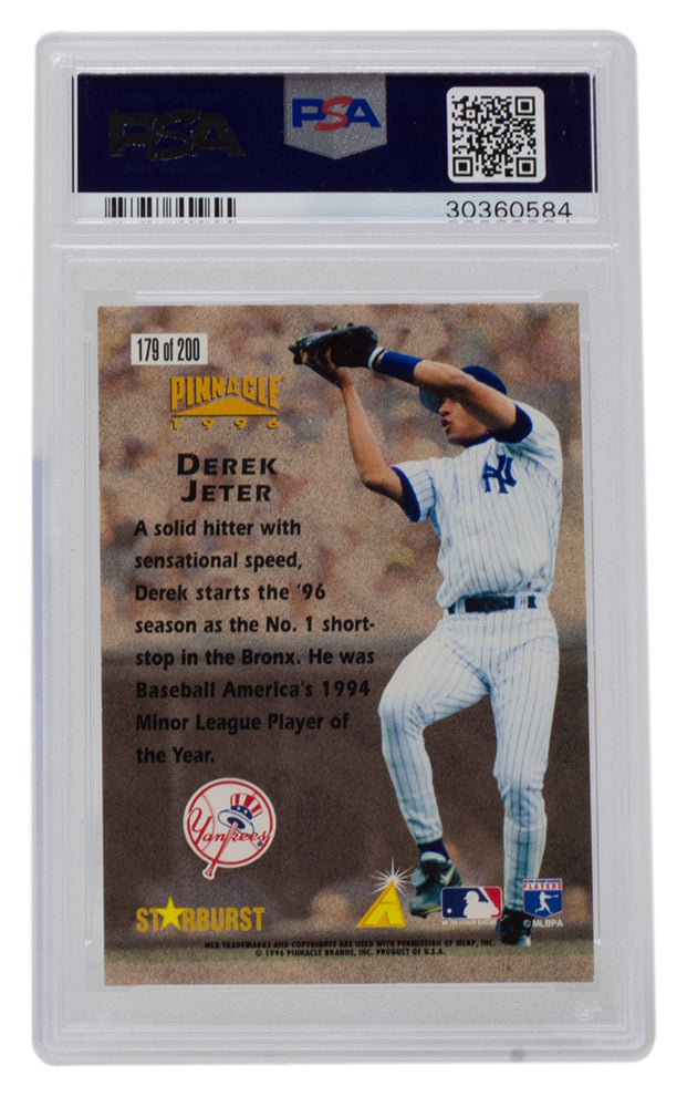 Derek Jeter Signature - PSA GEM MT 10