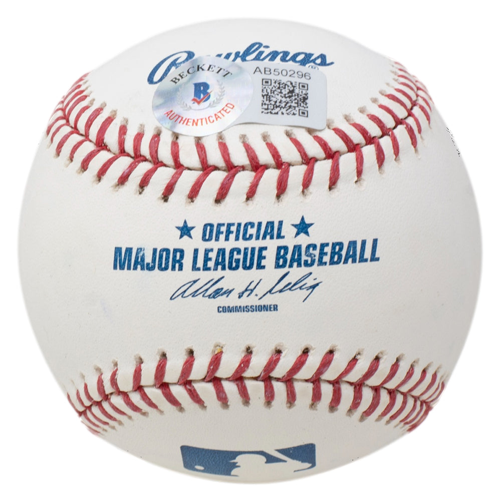 Autographed DEREK JETER Official Major League Baseball MLB