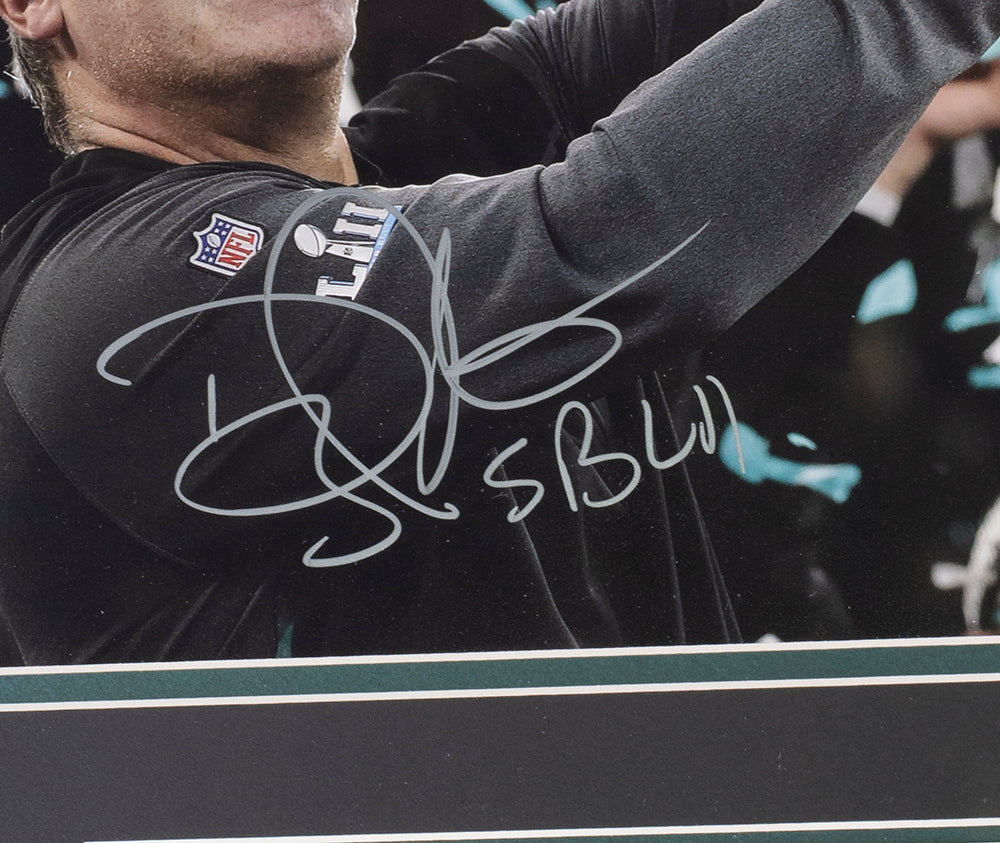 Doug Pederson Signed Philadelphia Eagles 8x10 Photo Beckett Bas