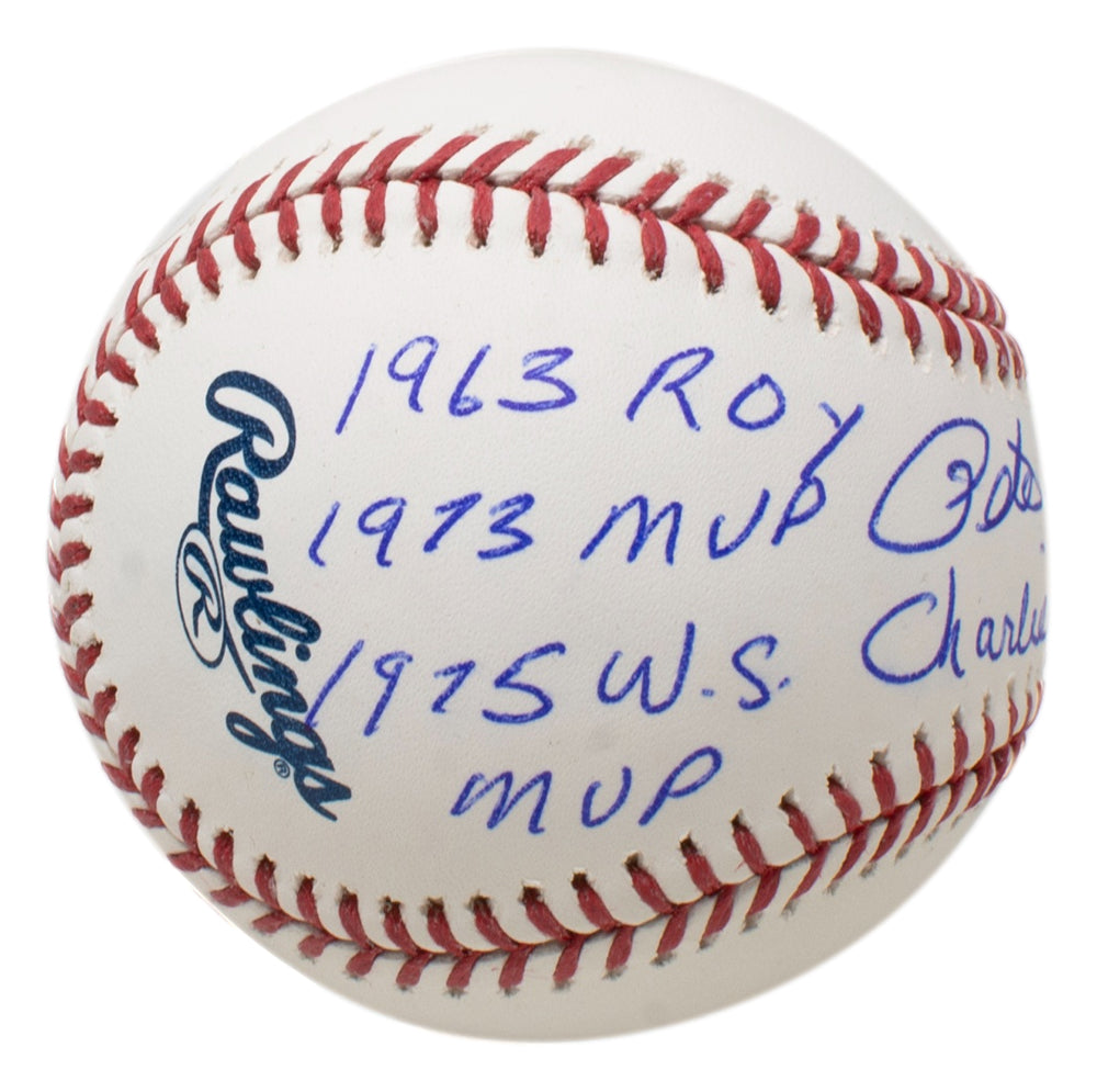 Pete Rose Signed Phillies Logo Baseball Inscribed 1980 W.S. Champs (JSA)