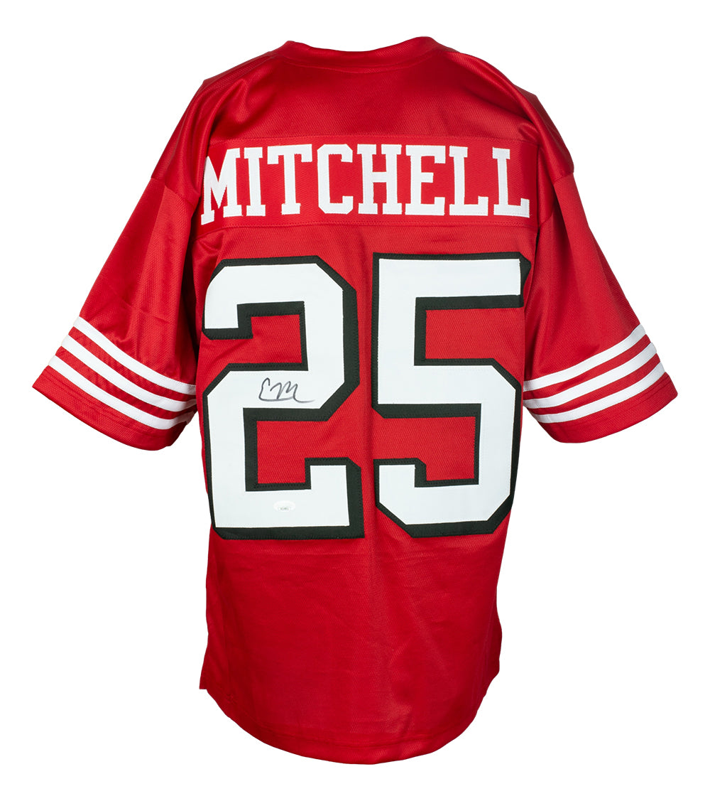 Elijah Mitchell Signed Jersey (JSA)