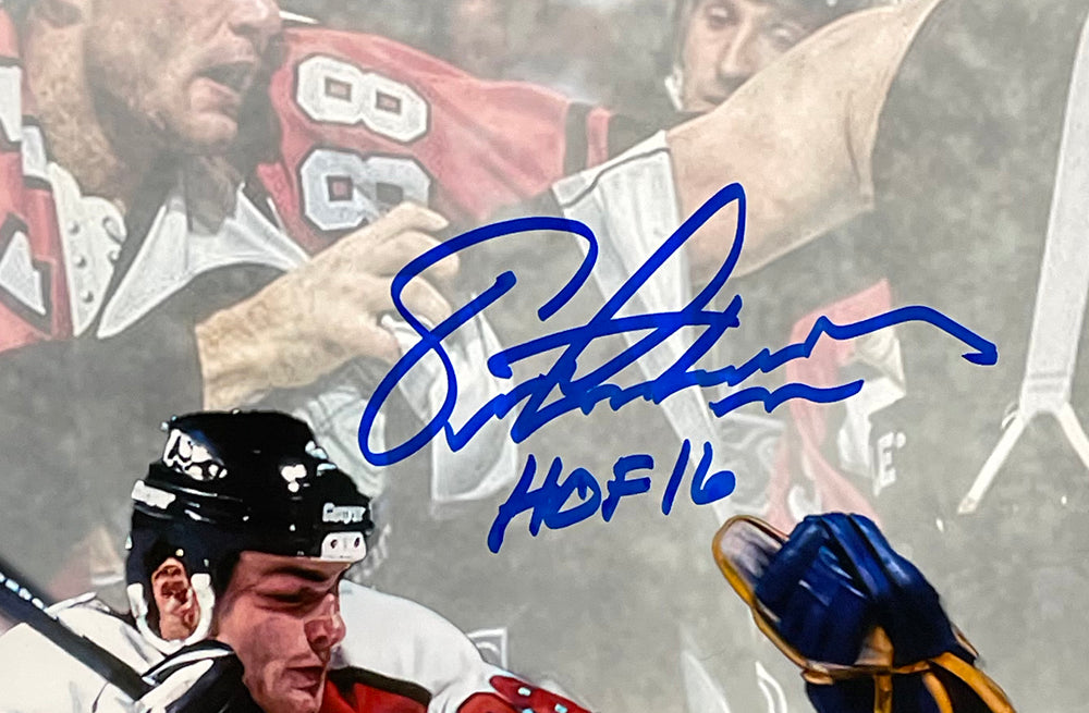 Philadelphia Flyers Three Stars Poster (Eric Lindros, John
