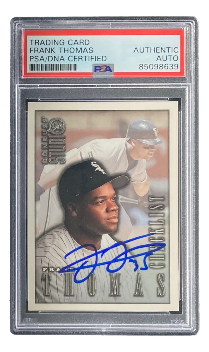 Frank Thomas Cards & Items Baseball Cards Set checklist, prices