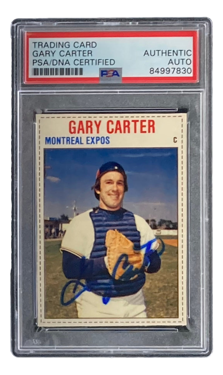 Gary Carter Autograph Authentication