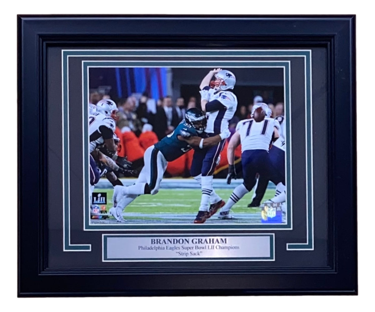 Philadelphia Eagles Super Bowl LII Champions Triple 8x10 With 