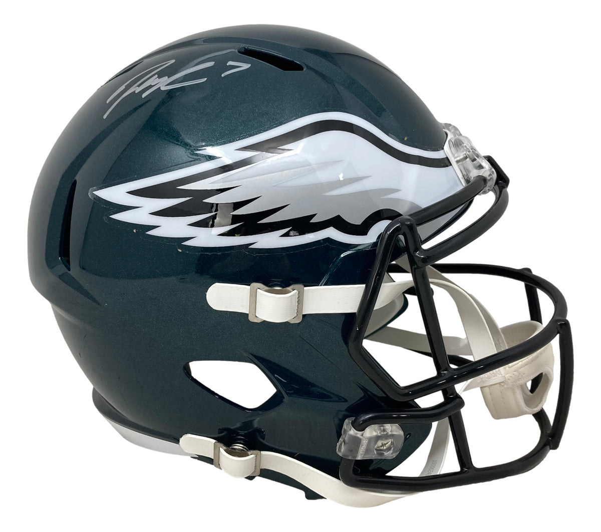 Haason Reddick Signed Eagles Full Size Flash Alternate Speed Helmet  (Beckett)