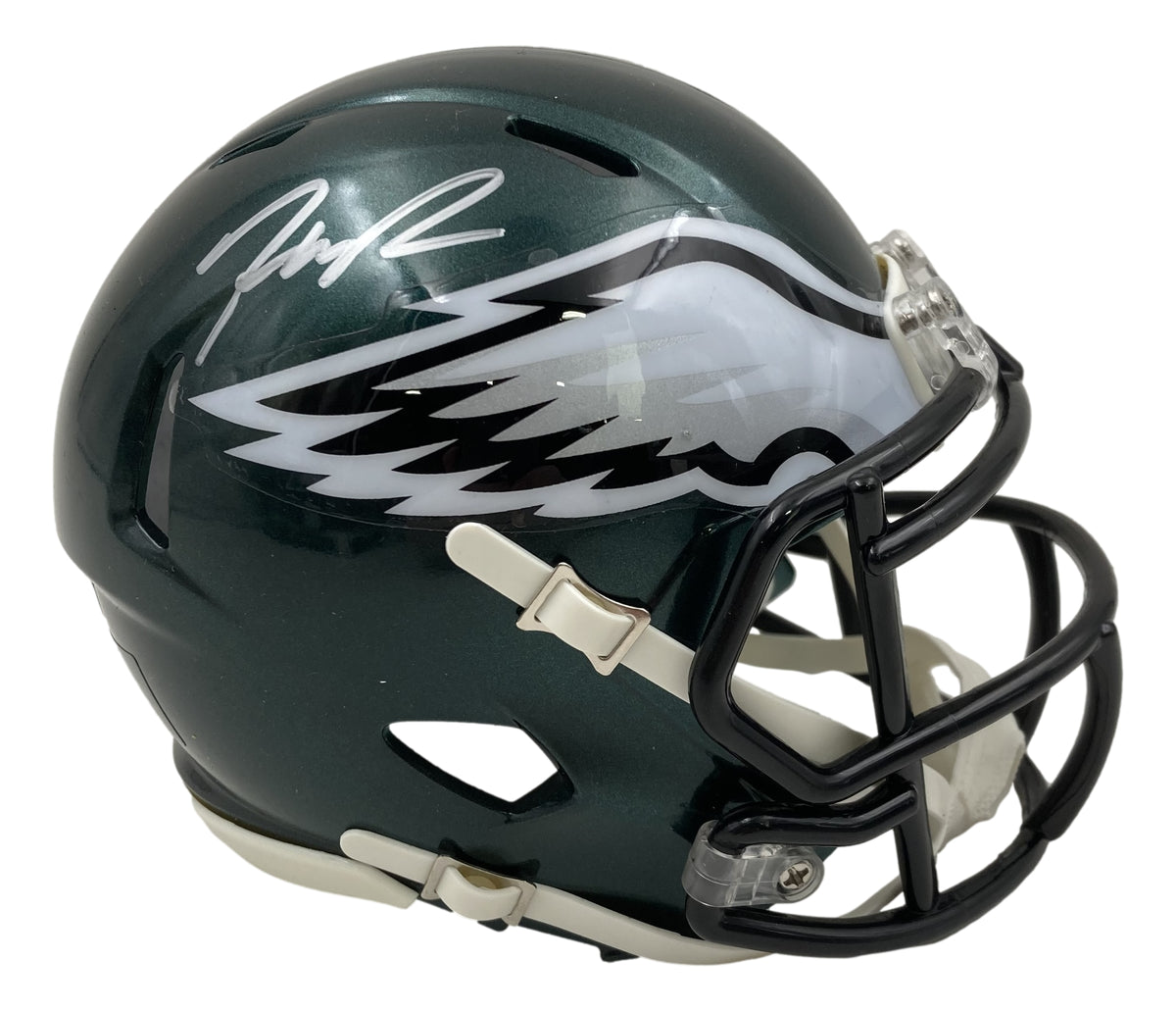 Haason Reddick Signed Philadelphia Eagles Logo Football JSA ITP