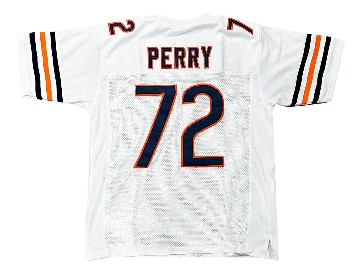 Sports Integrity William Perry Custom White Pro-Style Football Jersey