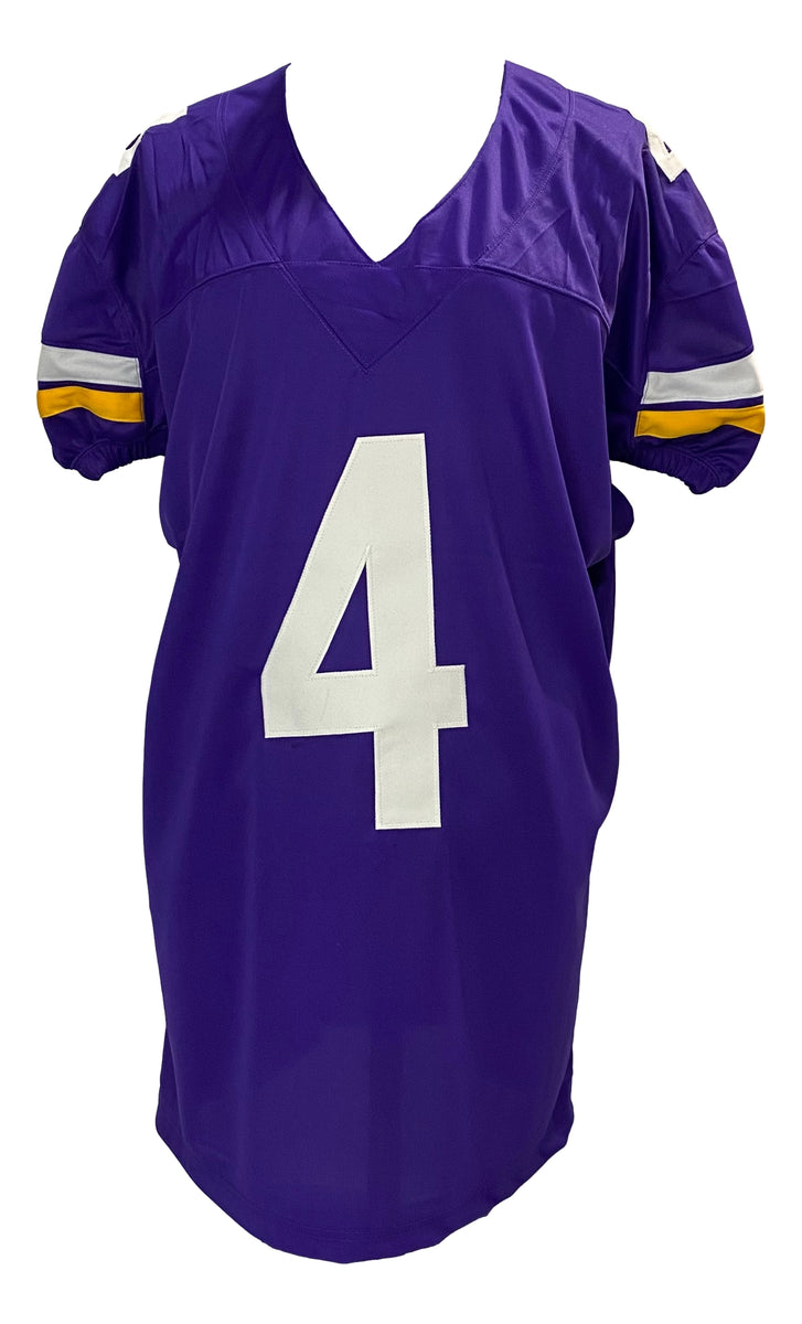 Dalvin Cook Signed Purple Custom Football Jersey – Schwartz Sports