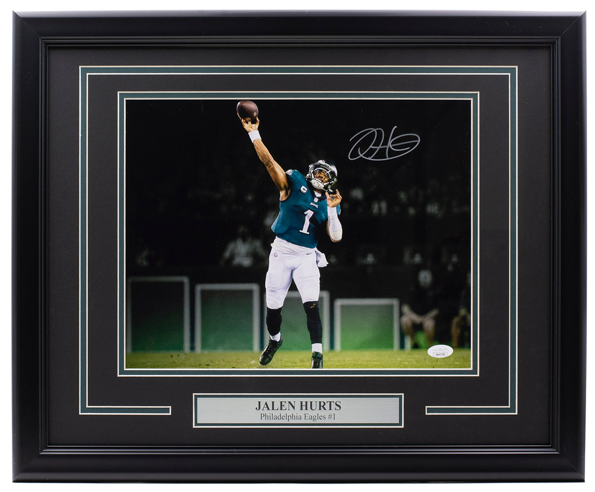 Jalen Hurts Philadelphia Eagles Fanatics Authentic Unsigned Looking to Pass  Photograph