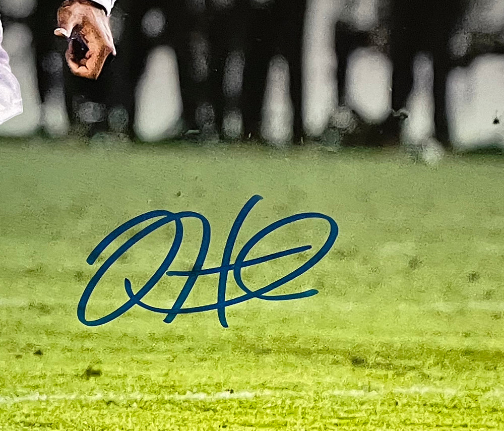 Jalen Hurts Signed 16x20 Philadelphia Eagles Scramble Photo Hurts So JSA ITP