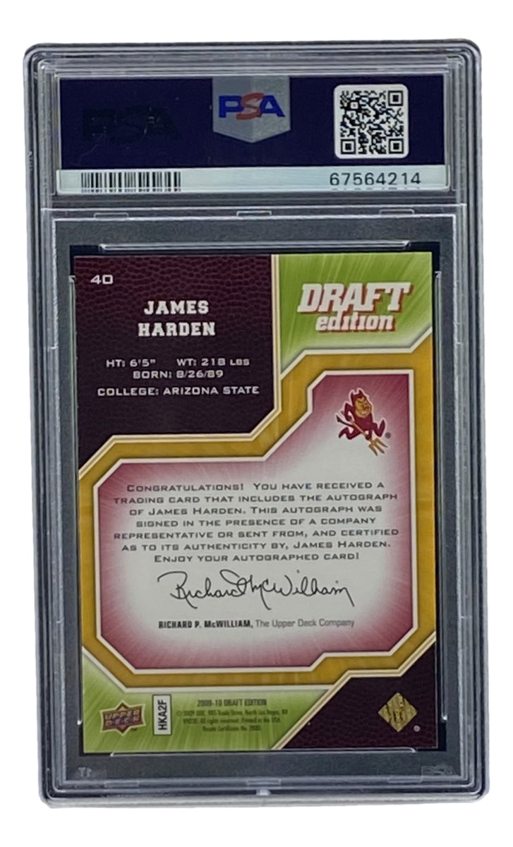 2009-10 Upper Deck Draft Edition James Harden Rookie Basketball