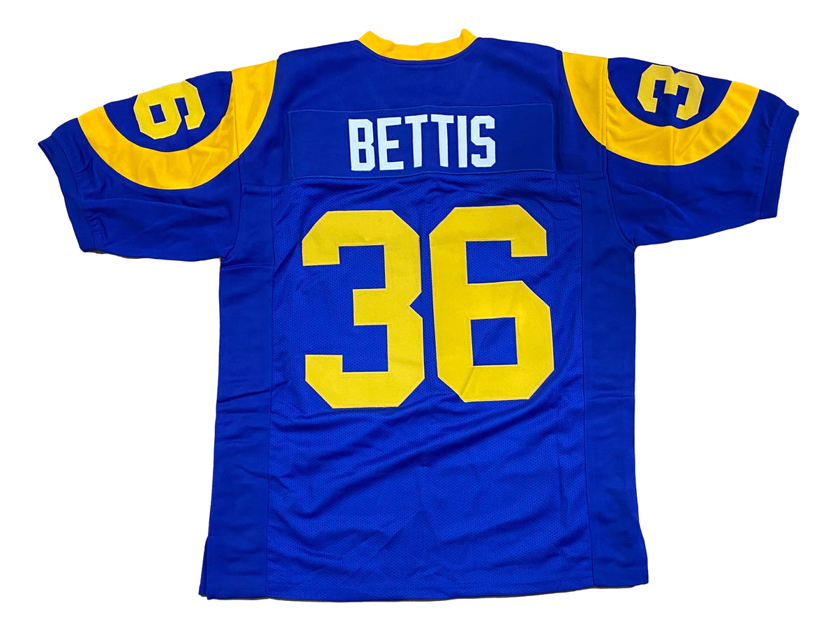 Jerome Bettis Custom Blue Pro-Style Football Jersey – Sports Integrity