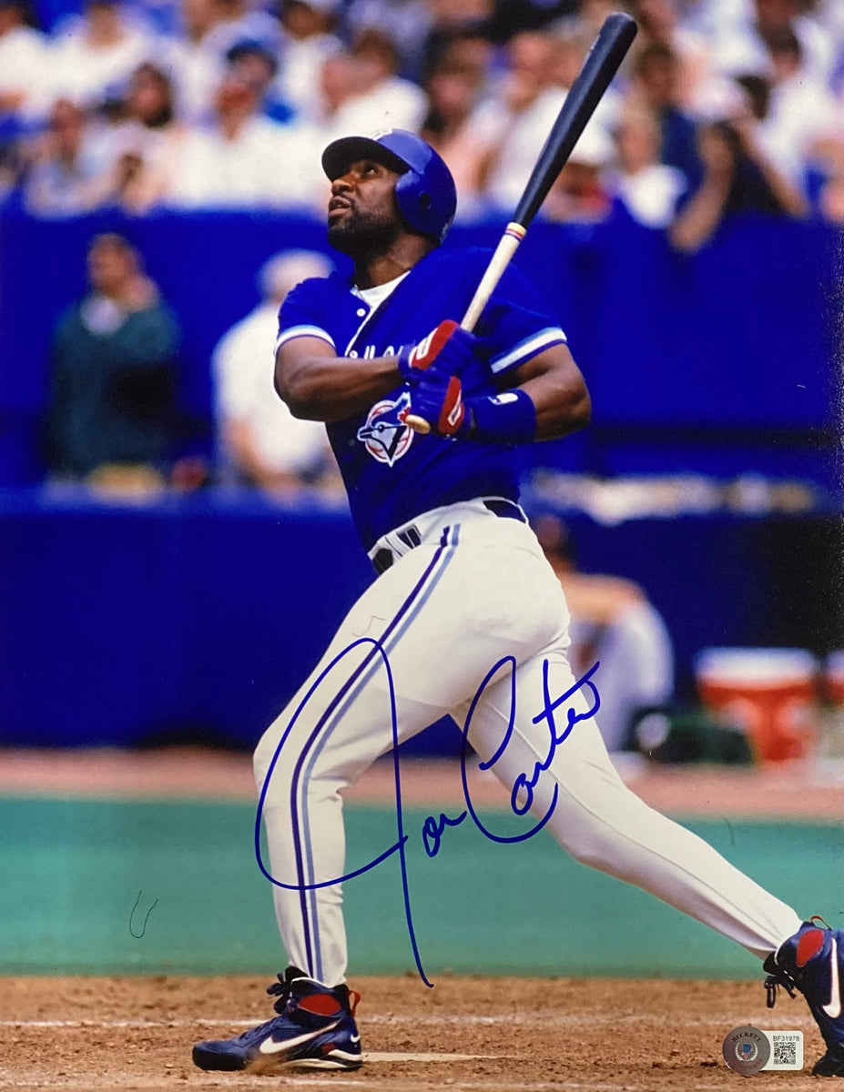 Joe Carter Signed World Series Toronto Blue Jays 8x10 11x14 PHOTO Baseball  PSA