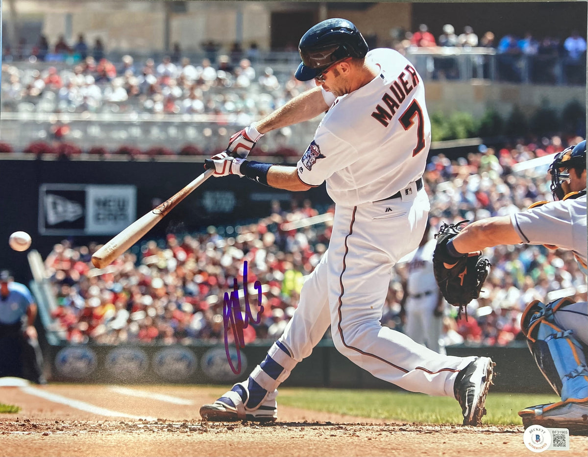 Joe Mauer Autographed Memorabilia