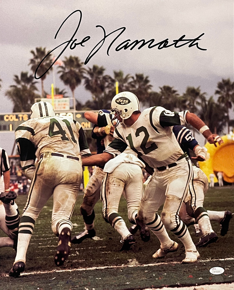 Joe Namath NFL Licensed Photo File 8x10 Photo Collage - NFL Hologram