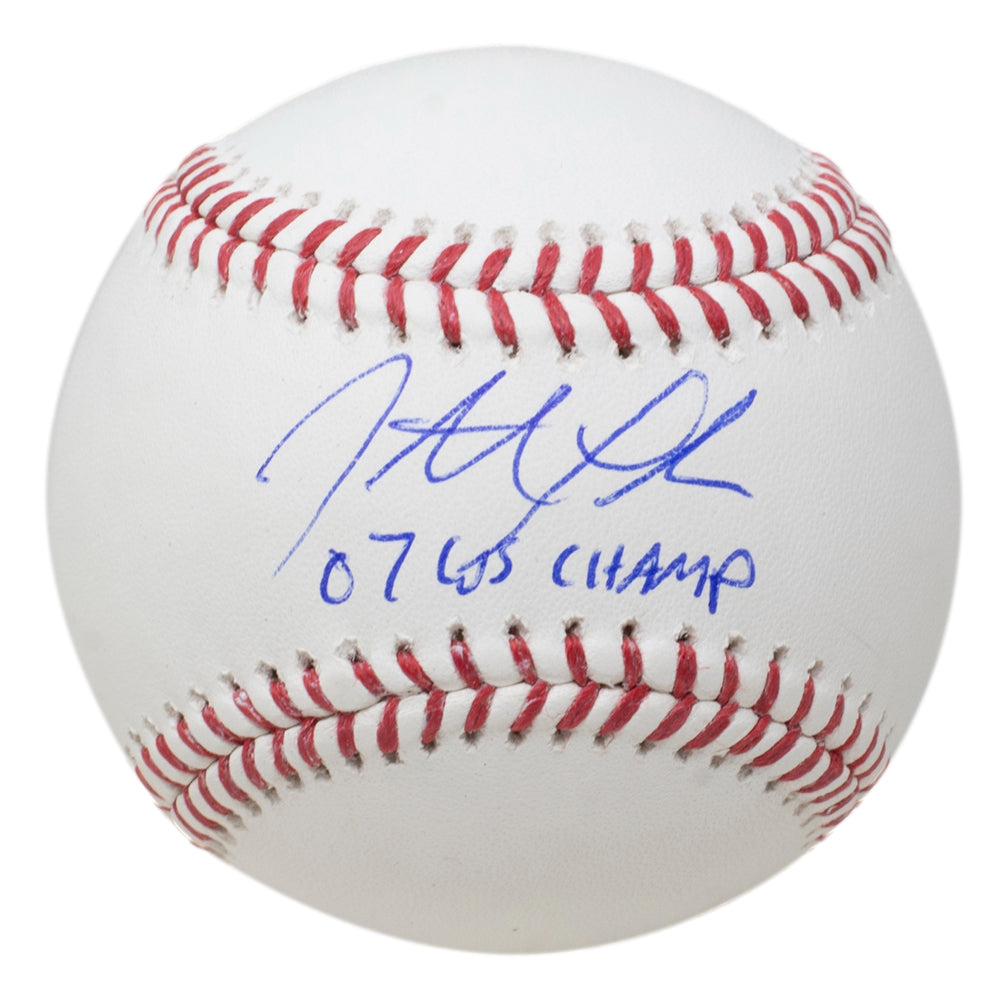 Autographed/Signed Jonathan India Cincinnati Red Baseball Jersey JSA COA