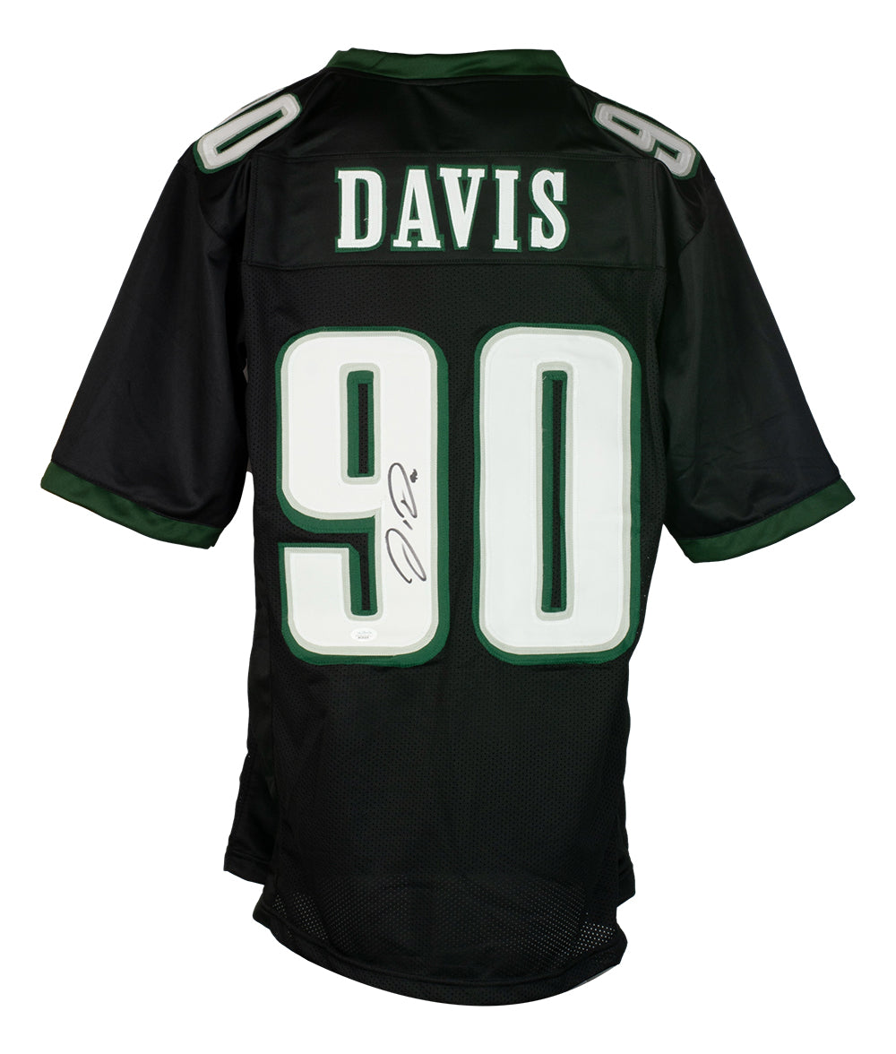 Philadelphia Eagles Jordan Davis Autographed Signed Black Speed