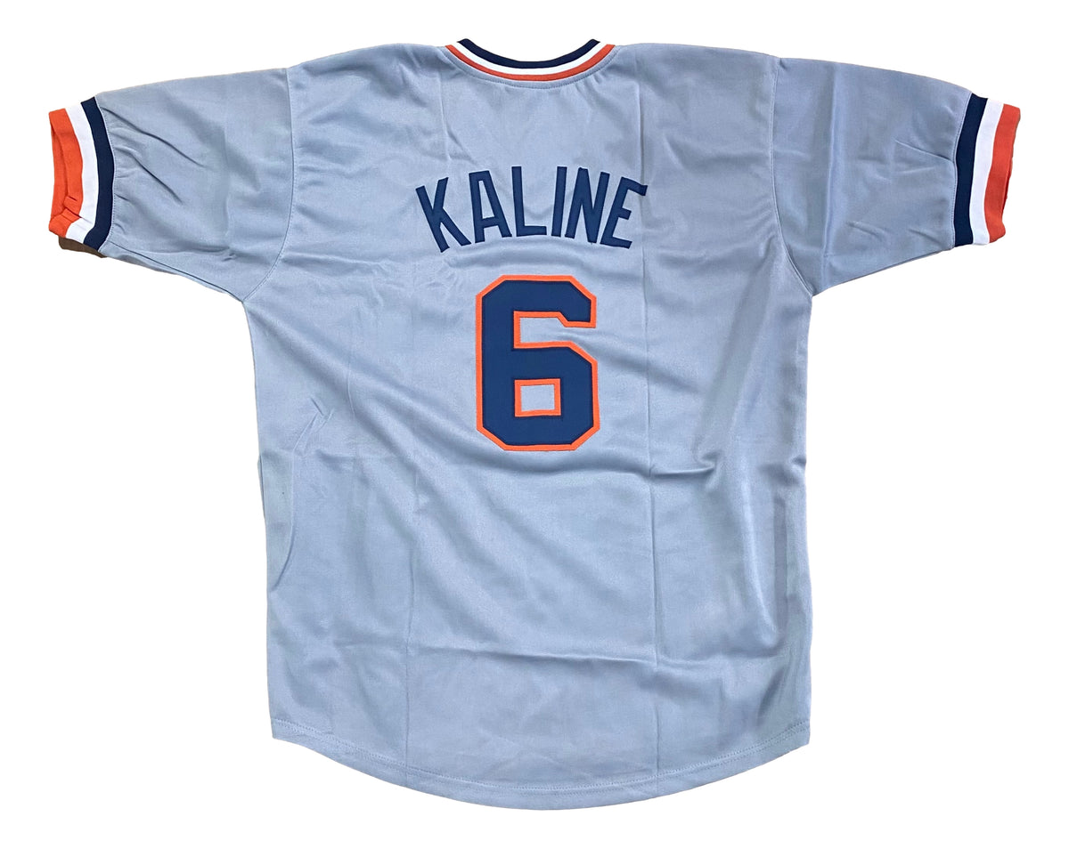 Al Kaline Custom Grey Pro-Style Baseball Jersey – Sports Integrity