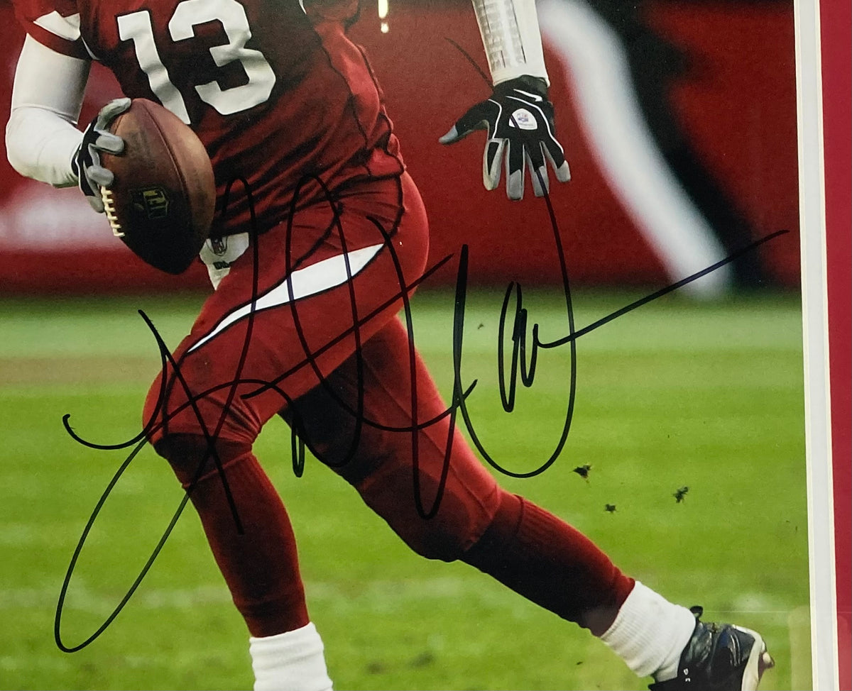 Kurt Warner Autographed Signed Framed Arizona Cardinals Jersey 