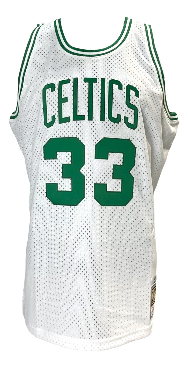 LARRY BIRD CUSTOM BOSTON CELTICS FOOTBALL STYLE JERSEY