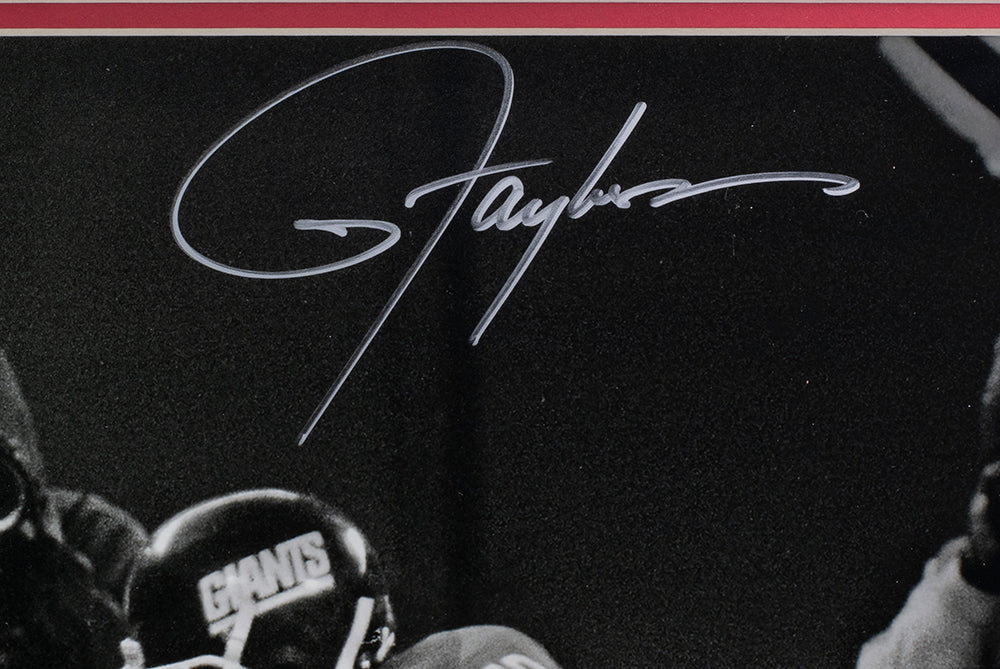 Lawrence Taylor Memorabilia, Autographed Lawrence Taylor